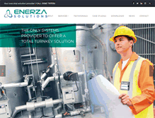 Tablet Screenshot of enerza.com